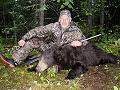 Malcolm Phillips of Texas and his beautiful fall 2007 chocolate brown bear.