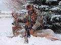 Randy Carter from Michigan State with his impressive Manitoba Whitetail.